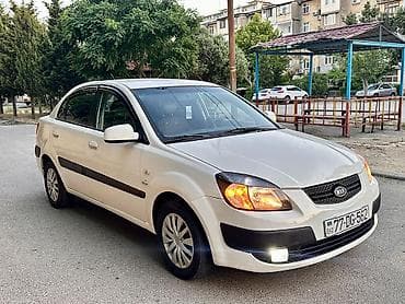 vaz 2107 abilsofka: Kia Rio, 2009 – dizel, avtomat Xüsusiyyətlər: - Kuzov: sedan, ağ rəng — 4
