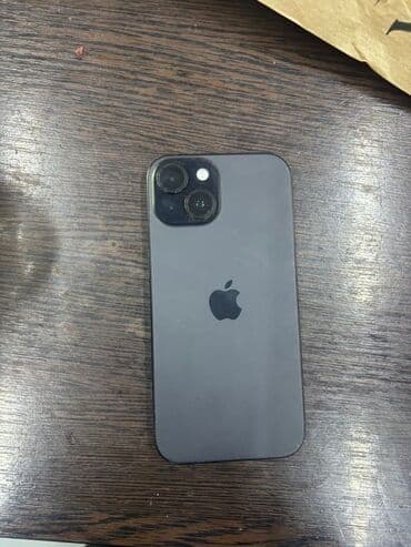 iphone telefonu: IPhone 15, 128 GB, Black Titanium, Face ID — 3