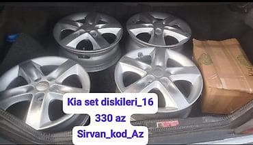 İşlənmiş Disk Kia R 16, 5 Boltlu