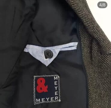 приталенные мужские костюмы: Мужское пальто, 4XL, цвет - Серый — 6
