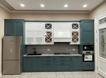 nerjaveka cen: Sifarişlə mətbəx dəsti, Özü çəkən petlələr, MDF, Kredit var, Pulsuz çatdırılma — 1