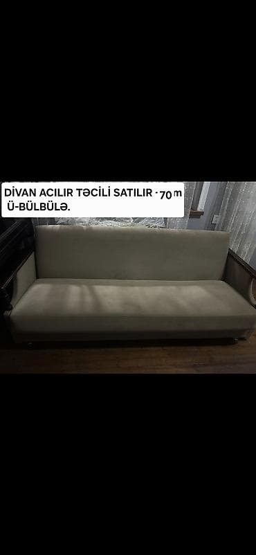 Di̇van-kravat, Açılan, Parça, Çatdırılma yoxdur