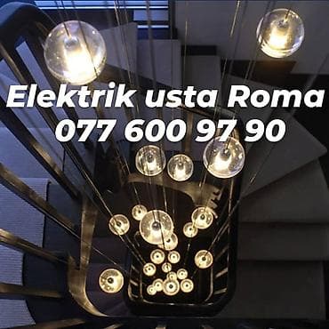 Elektrik usta Roma təmir və yenidən qurma luştur çilçıraq spor rozetka