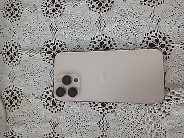 ucuz telfun: IPhone 16 Pro Max, Natural Titanium, Face ID — 2