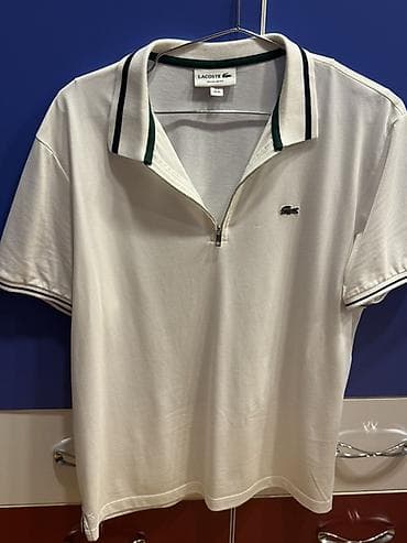 cins: Polo köynək, Lacoste, XL, rəng - Ağ — 1
