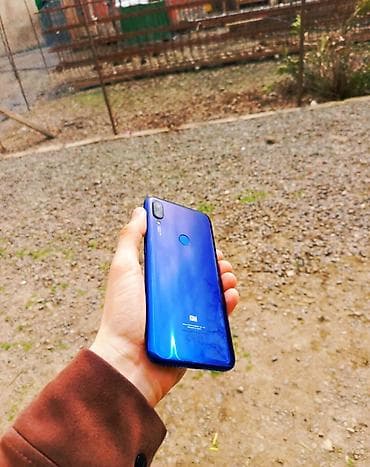 телефон fly fs502 cirrus 1: Xiaomi Mi Play, 64 ГБ, цвет - Голубой, 
 Отпечаток пальца — 3