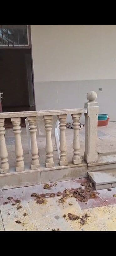 Комнаты: Ikimərtəbəli həyət evi - Plan: 2 mərtəbə, geniş eyvanlı və pilləkənli — 6