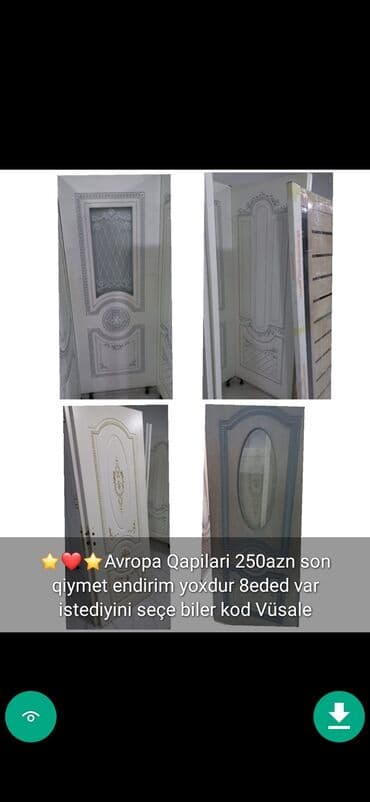 otaq qapi: Taxda qapilar Avropa qapıları Şekillerde qiymətlər məlumatlar qeyd — 3