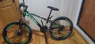 zigzag velosiped: 24 lük velosiped skorusu tormuzu tam işləkdir oturacaqı pis — 4