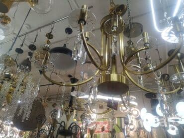 çılçıraq satışı: Çılçıraq, 10 və daha çox lampa, Metal — 4