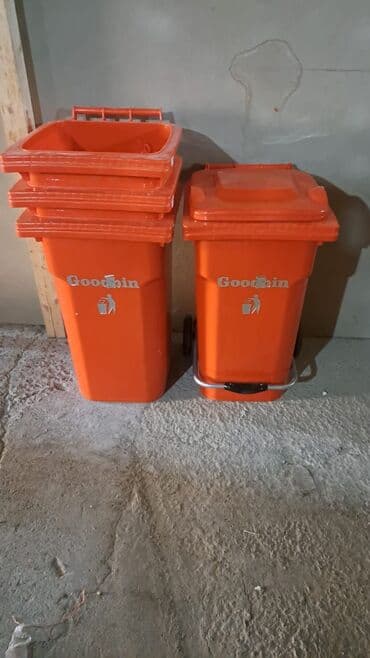 Biznes üçün program təminatı: Məişət Tullantı qutuları. 20 lt den 1100 lt qeder movcuddur. Plastik — 17