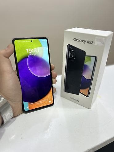 xiaomi 4x ekran: Samsung Galaxy A52, 128 GB, rəng - Qara, Sensor, Barmaq izi, İki sim kartlı — 1