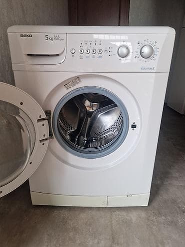 ТВ и видео: Стиральная машина Beko, 5 кг, Б/у, Автомат, Есть сушка, Нет кредита, Платная доставка — 3