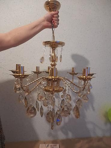 lustura: Çılçıraq, 5 lampa, Metal — 1
