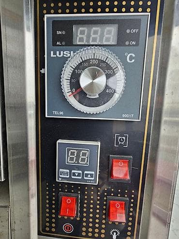 lahmacun sobası: Elektrik soba, Şirniyyət üçün, Pizza, Çörək, 3 mərtəbəli, Yeni — 6