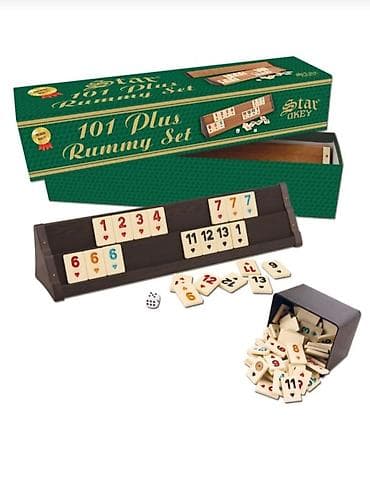 Star Okey – 101 Plus Rummy Set Məzmun: - 1 dəst taxta görünümlü oyun