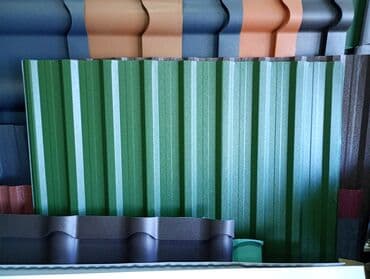 dəmir dam ortukləri: Metal dam örtükləri, rəng - Qırmızı — 2