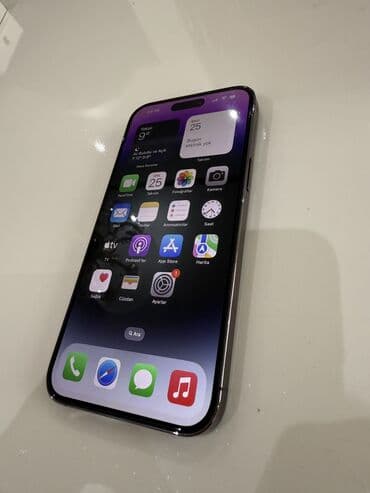 iphone 15 pro irşad: IPhone 14 Pro Max, 256 GB, Deep Purple, Face ID — 1