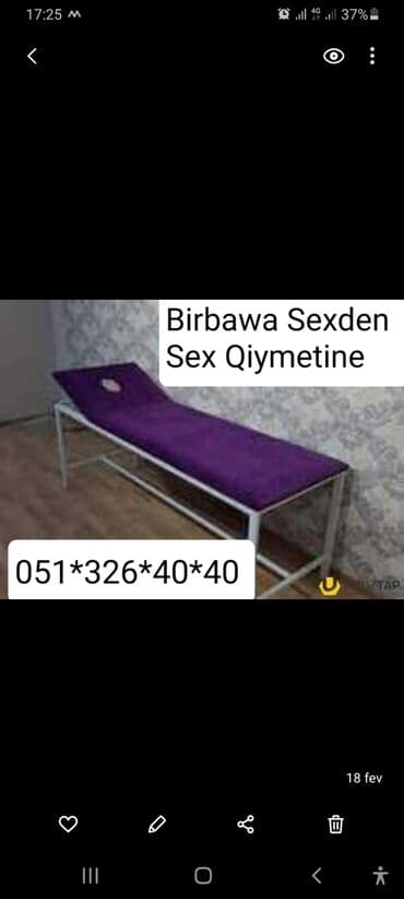 xirdalanda masaj edirem: Yeni, Masaj kuşetkası, Qatlanmayan, rəng - Ağ — 18