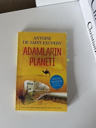 Kitablar və jurnallar: Məhsul: Kitab – “Adamların Planeti” (Terre des hommes) Müəllif — 1