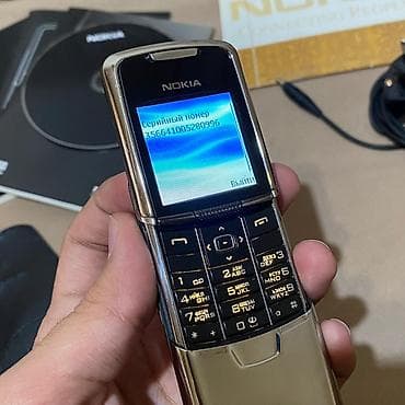 нокиа 8910i купить: Nokia rəng - Gümüşü, Düyməli — 6