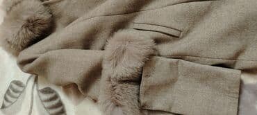 gence geyim: Palto, rəng - Bej — 3