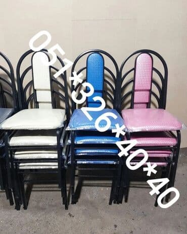 stol stul işlenmiş: Yeni, Sadə stul, Metal, Azərbaycan — 2