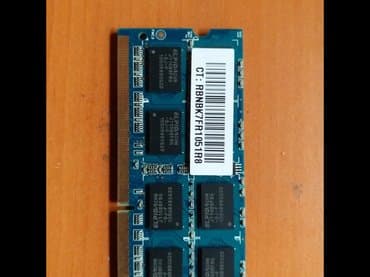 Ram ddr 3 2gb 10600 mhz noutbuk üçün