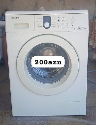 ev masin: Samsung paltaryuyan maşın – Diamond seriyası, 6.0 kq yükləmə. - Ön — 1
