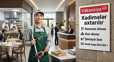 Xadimə tələb olunur