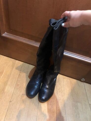 Ölçü: 36, rəng - Qara, İşlənmiş