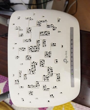 TP-LINK ADSL modem. İki antenalı sürət 300 mbs. Təzə kimi qalıb