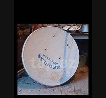 REGULAR 3D SINEMA peyk anteni - Dəyirmi ofset tipli peyk qabı -