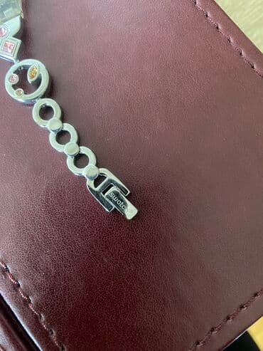 Аксессуары: Б/у, Наручные часы, Swatch, цвет - Серебристый — 2