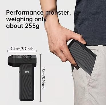 Skanerlər: Portable Turbo fan 💨 Мощный Турбо Вентилятор Super Power Turbo Fan — 4