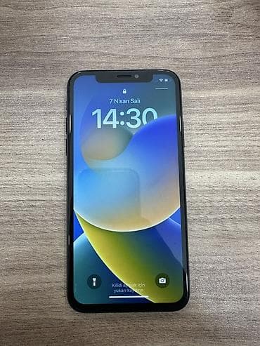 ipone x islenmis: IPhone X, 64 GB, Qara, Face ID — 2