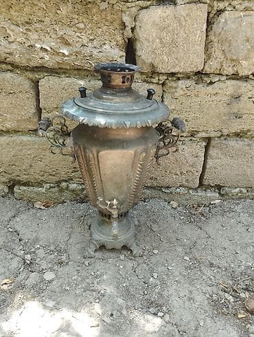 samovar qədimi: İşlənmiş Od Samovar, 5 l, Ünvandan götürmə — 2