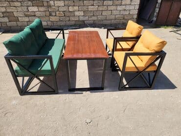 купить беседку на дачу: Для гостиной, Нераскладной — 5