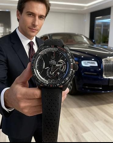 Yeni, Qol saatı, Tag Heuer, rəng - Qara