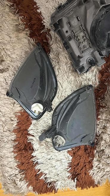 w210 mercedes tuning: Komplekt, Yaxın və uzaq vuran işıqlar Mercedes-Benz, Orijinal, İşlənmiş — 1