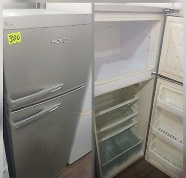 yerden kondisioner: 2 qapılı Beko Soyuducu Satılır, rəng - Gümüşü — 1