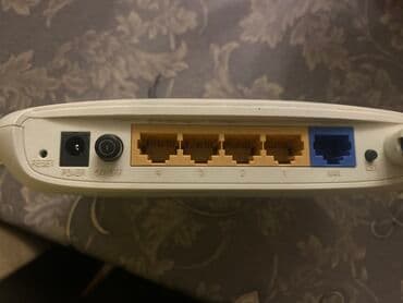 Modemlər və şəbəkə avadanlıqları: TP-Link modem 📌Model No.: TL-WR740N. 📌V.: 4.27. 📌Qutusuzdur ! 📌Adapter — 4