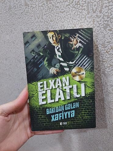 Тесты: Məhsul: Kitab – “Bakıdan Gələn Xəfiyyə” Müəllif: Elxan Elatlı — 1