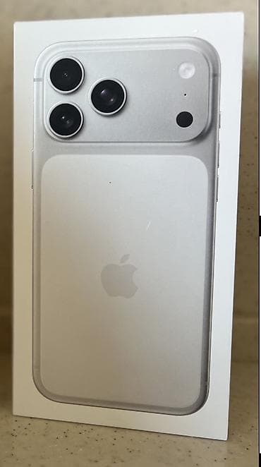 processor core i7: IPhone 17 Pro Max, 256 GB, Gümüşü, Face ID — 4