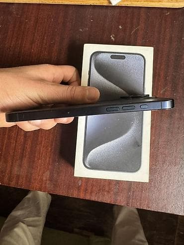 ikinci el 15 pro max: IPhone 15 Pro Max, 256 GB, Qara, Simsiz şarj — 3