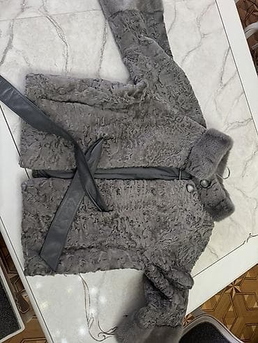 cantalar: SAGA FURS Superior boz rəng kürk paltosu - Brend: SAGA FURS (Superior — 1