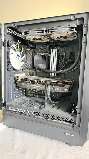 ucuz pc kasa: Güclü oyun və yaradıcılıq üçün yığılmış masaüstü PC - Korpus: Zalman — 2