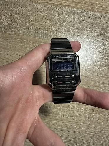 Сумки: Наручные часы, Casio, цвет - Черный — 3