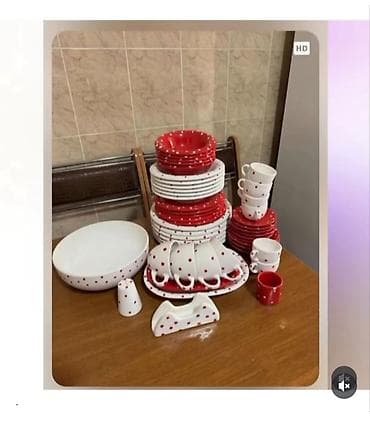 Çay dəsti təmiz keramika cox az işlenib yeni kimidir.metrolara pulsuz at lalafo.az Çay dəsti təmiz keramika cox az işlenib yeni kimidir.metrolara pulsuz