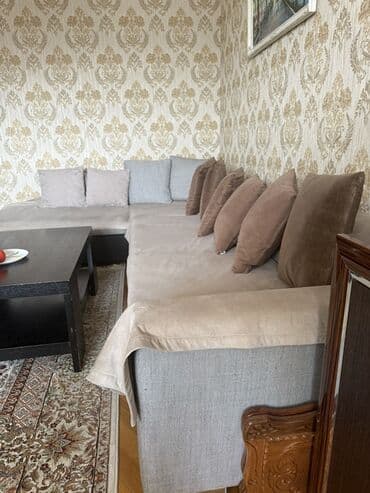 Диваны: Угловой диван, Нераскладной, Ткань — 2